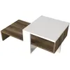 Image de CONCEPT1 Chaîne blanc noyer 80/40 x 43,6 x h16,3cm 731WAT2801