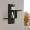 Image de Wooden Art - Etagère Mill anthracite - 20x64x70 cm OS
