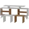 Image de CONCEPT1 Kutay - Blanc, Teck 120 x 56,9 x 29,5 788DEC3003