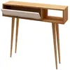 Image de CONCEPT1 Oseyo chêne blanc 100 x 30 x h94cm 811MDD3908