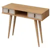 Image de CONCEPT1 Lawen chêne blanc 100 x 30 x h87,6cm 811MDD3909