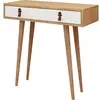 Image de CONCEPT1 Dokka chêne blanc 80 x 30 x h87,6cm 811MDD3916