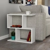 Image de Wooden Art - Table d'appoint Mania blanche - 60x60x20 cm OS