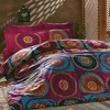 Image de Elizabed - Parure housse de couette Gipsy multicolore 240x220 cm