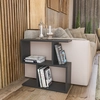 Image de Wooden Art - Etagère d'appoint Life anthracite - 20x60x60 cm OS