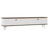 Image de CONCEPT1 Paris - Blanc, Noyer 160 x 35 x 25 835PUQ3021