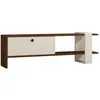 Image de CONCEPT1 Gaye - Noyer, Blanc 120 x 36,8 x 25 835PUQ3025