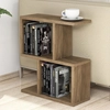 Image de Wooden Art - Bout de canapé Zet marron - 45x51.4x17 cm OS