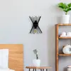 Image de Opviq Applique murale Kirpi 3091 up/down largeur 23cm noir