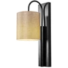 Image de Opviq - Applique murale Baston crème/noir - 14x20x42 cm OS