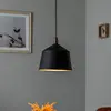 Image de Opviq Suspension Saglam 3720 à 1 lampe. Ø25cm noir/or