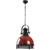 Image de Emob - Opviq Lustre | 32cm Diametre | 144cm Hauteur | Rouge Noir