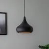 Image de Opviq Suspension Saglam 3774 à 1 lampe. Ø30cm noir/or
