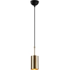 Image de Opviq - Suspension Kem noir/doré - 9x124 cm OS