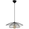 Image de Suspension lustre D BY M.RED Black - Métal noir - Décoration design - Ambiance chaleureuse