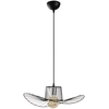 Image de Opviq - Suspension Tel noire - 49x110 cm OS