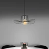Image de Opviq - Suspension Tel noire - 38x110 cm OS