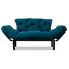 Image de CONCEPT1 Nitta 2 places bleu pétrole 155 x 70 x h85 859FTN1214