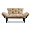 Image de CONCEPT1 Nitta 2 places crème 155 x 70 x h85 859FTN1216