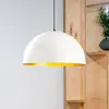 Image de Opviq Suspension Berceste 234-S Ø50cm blanc/or