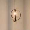 Image de Opviq Suspension Vaveyla 446-S avec trois anneaux noirs