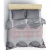 Image de CONCEPT1 Leron 240x220cm + 2 taies 60x60 gris 129CTN62688