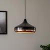 Image de Opviq Suspension Yildo 253-S 1-flg. Ø36cm noir/cuivre