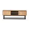 Image de CONCEPT1 Belinda 180 Noir, Pin 180 x 50 x 40 854KLN3004