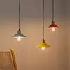 Image de Opviq Suspension Manavgat N-553 à 3 lampes jaune/bleu/rouge