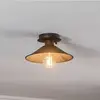 Image de Opviq Plafonnier Berceste N-659 à 1 lampe Ø24cm noir