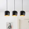 Image de Opviq Suspension Berceste N-1410 noir métal à 3 lampes linéaire