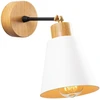 Image de Opviq - Applique murale Manavgat blanche - D. 14xh.25 cm OS