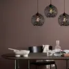 Image de Opviq Suspension Fellini MR-786 à 3 lampes linéaire noir