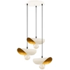 Image de Sheen - Suspension Sivani blanc/doré - 45x106 cm OS