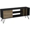 Image de CONCEPT1 Mistico (140) - Noyer, Noir 140 x 58,7 x 35,5 875ZNA3056