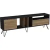Image de CONCEPT1 Mistico (180) - Noyer, Noir 180 x 58,7 x 35,5 875ZNA3058