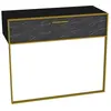 Image de CONCEPT1 Polka noir or noir 90 x 38,5 x h76,8cm 875ZNA3509