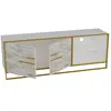 Image de CONCEPT1 Polka - Blanc, Or 160 x 56,6 x 38,5 875ZNA3059