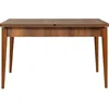 Image de CONCEPT1 Vina extensible noyer 130 x 80 x h77 869VEL5142