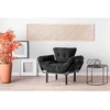 Image de Atelier del Sofa - Fauteuil Nitta noir - 128x35x65 cm OS