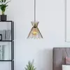 Image de Opviq Suspension Kirpi 3082 à 1 lampe Ø34cm or