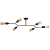 Image de Opviq - Plafonnier Sparrow 1242 noir - H.20x95x48 cm OS