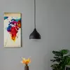 Image de Opviq Suspension Tattoo 2396, Ø18cm, noir/or