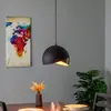 Image de Opviq Suspension Pacman 2633 Ø30cm noir/or