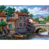 Image de Art Puzzle Canal Fleuri