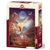 Image de Puzzle 1000 pièces : Chouettes au Clair de Lune