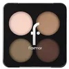 Image de Flormar Palette de Fards à Paupières   4 Teintes Roses et Mauves, Finitions Mates & Scintillantes   Texture Veloutée, Haute Pigmentation, Longue Tenue, Facile à Estomper, 004 Swiss Chocolate