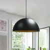 Image de ROYALTECH Suspension Lipeo, noir/or, Ø 40 cm, métal, E27