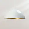Image de ROYALTECH Suspension Lipeo, blanc/doré, Ø 50 cm, métal, E27