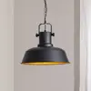 Image de ROYALTECH Suspension Orema, noir, Ø 40 cm, métal, E27